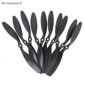 hélices 8060 en fiber de verre et nylon, 10 pièces, accessoires pour avion rc quadrirotor 8x6